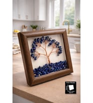Lapis Taşı Hayat Ağacı Tablosu 12x12mm
