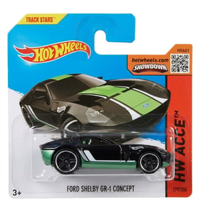 Hot Wheels Ford Shelby GR-1 Concept - Siyah - 2015 - CFJ32 - 1/64