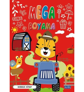 Mega Boyama Kırmızı