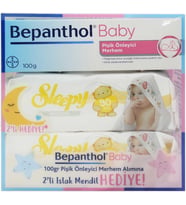 Baby Pişik Önleyici Merhem 100 Gr + 2 Paket Sleepy Sensitive Islak Havlu 90 Lı Hediye, bpt8699546370597