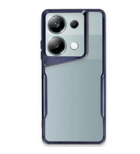 Xiaomi Redmi Note 13 Pro 4G Kılıf Boyi Silikon Kapak - Lacivert