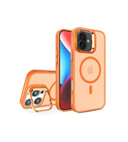 Iphone 16 Flet Lens Magsafe Kapak - Turuncu