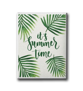 İt İs Summer Time Canvas Tablo MİND282