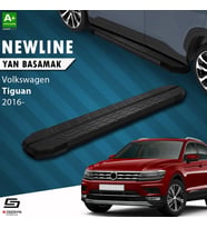 S-Dizayn VW Tiguan 2 NewLine Siyah Yan Basamak 173 Cm 2016-2024 A+ Kalite