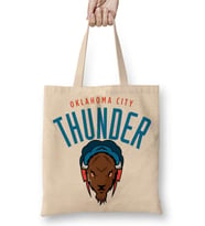 Oklahoma City Thunder Bez Çanta Uzun Saplı