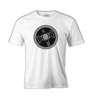 Viking Hammer Logo Beyaz Erkek Tshirt