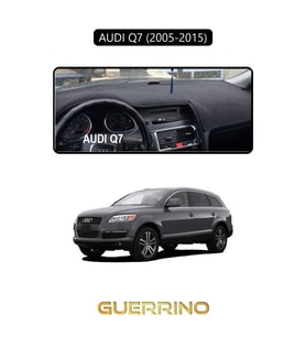 AUDI Q7 (2005-2015)TORPİDO KORUMA HALISI SİYAH KENAR