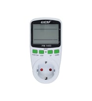 GESİ PM-1453 DİJİTAL WATTMETRE ENERJİ SARFİYAT ÖLÇER TÜKETİM ÖLÇER 220 VOLT 16 AMPER 3680 WATT PRİZ