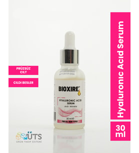 Bioxire® Hyaluronik Asit Serum 30 ML ile Pürüzsüz ve Dolu Bir Cilt