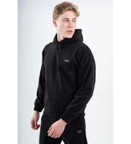 Maraton Sportswear Comfort Erkek Kapşonlu  Düşük Kol Outdoor Siyah Sweatshirt 21762