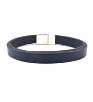 ORJİNAL KALIN DERİ METAL MIKNATISLI ERKEK BİLEKLİK M017C
