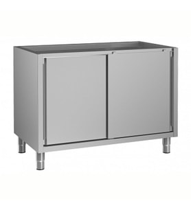 Electrolux Professional Alt Dolap, Üst Tablasız, 2 Kayar Kapılı - 1200 Mm RAU1200SD