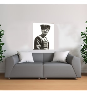 Atatürk Temalı Kanvas Tablo