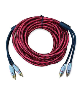 ARS 5 METRE PROFOSYONEL İPEK RCA KABLO