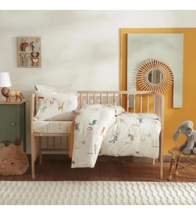 Karaca Home Jungle Bej Bebek Nevresim Takımı