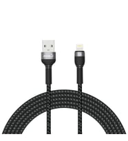 Zore Shira Serisi Lightning USB Kablo 3m (Siyah)
