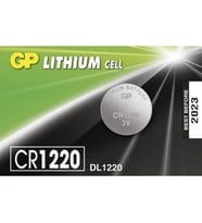 GP LITHIUM CELL CR-1220 DL-1220 PARA PİLİ 3V 5Lİ KART