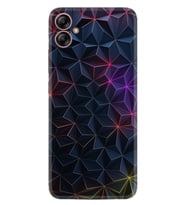 Samsung Galaxy A04E Kılıf Silikon Desen Özel Seri Renkli Prizmalar 1783