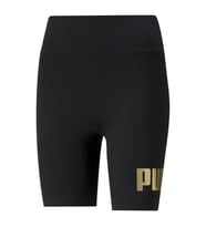 Puma Essential+ Metallic 7 Siyah Kadın Kısa Tayt 586895 01