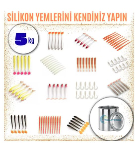 Silikon Balık Yemi Ham Maddesi (15 Shore) 5kg