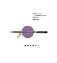 Uniball Signo Fine 0.7 Jel Kalem Gümüş Um-100