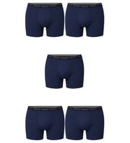 5 li Paket Erkek Büyük Beden Rahat Kalıp Redzone Likralı Bambu Boxer