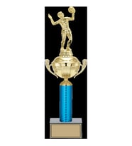 ODAK KUPA - Figürlü Kupalar - Voleybol Kadın Figürlü Kupalar FG-052 A - 43 cm