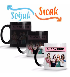 Blackpink 009 Sihirli Kupa Bardak Porselen