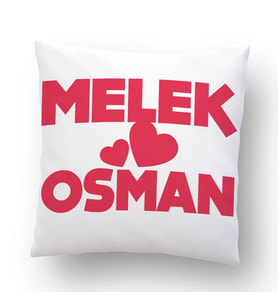 İsme Özel Baskılı Yastık