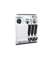 6PCS - TEK KOLLU   ÇOK AMAÇLI - TAK ÇIKAR  PRATİK PLASTİK ASKI (5343)