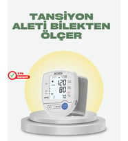 Akıllı Bilek Tansiyon Aleti Hem Şarjlı Hem Pilli Kolay Ölçüm