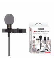 Lavalier JH-042-A Type-C Yayıncı Yaka Mikrofonu (Siyah-Gri)