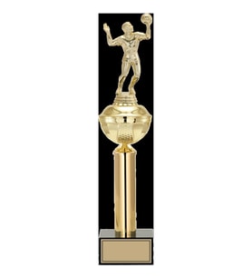ODAK KUPA - Figürlü Kupalar - Voleybol Erkek Figürlü Kupalar FG-047 A - 44 cm