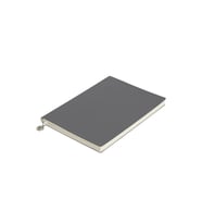 VICTORIA'S JOURNALS 1139 SMYTH FLEXY ESNEK KAPAK 14.8x21cm A5 80gr. 96YP. ÇİZGİLİ DEFTER GRİ