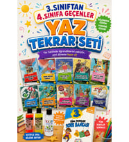 3.Sınıftan 4.Sınıfa Geçenler İçin Hikayelerle Yaz Tekrar Seti (Slime Set Hediyeli)