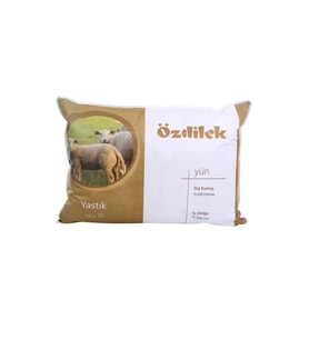 Özdilek Doğal %100 Yün Yastık (50x70) (Bej)