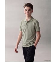 LCW Kids Yeşil Polo Yaka Erkek Çocuk Tişört