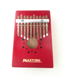 Maxtone AFC-02 Kalimba - 10 Tuşlu (Başlangıç Seviyesi)  Doğal Ahşap Gövde, Kristal Netliğinde Ses Karakteri ve Kompakt Taşınabilir Tasarım