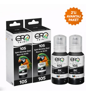 Epson EcoTank L7160 Siyah Muadil Mürekkep 140ML X 2'li Avantaj Paket