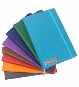 İsme Özel Renkli Lastikli Defter