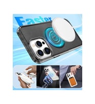 Pilelistore   Apple iPhone 16 Pro Star Magsafe Kapak - Siyah