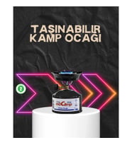 Mey İthalat® Doğa, Piknik ve Acil Durum İçin Kamp Ocağı Seti