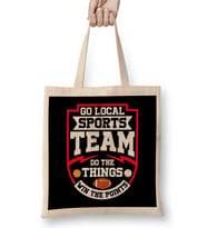 Go Local Sports Team Do The Things Win The Points Bez Çanta Uzun Saplı
