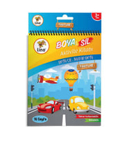 Lino Boya & Sil Aktivite Boyama Kitabı ARAÇLAR
