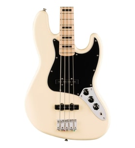 Squier Affinity Active Jazz Bass Akçaağaç Klavye BPG Olympic White Bas Gitar