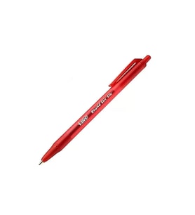 BİC ROUND STİC CLİC TÜKENMEZ KALEM 1.0 KIRMIZI (926375)
