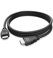 2.0 Kablo Cb325H – 1,83 M Siyah, 60 Hz'De 5K Destekler, Tak Çalıştır, Ethernet Kanalı, Fişten Fişe,