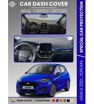 FORD FİESTA (2020+) Torpido Örtüsü Ön Göğüs Torpido Koruma Tam Uyum Çatlamayı Önler Kolay Montaj