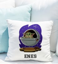 Baby Baby Yoda Yastığı Kişiye Özel