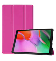 Huawei Mate Pad Pro 10.8 Fuchsia Smart Cover Standlı 1-1 Kılıf (Pembe)